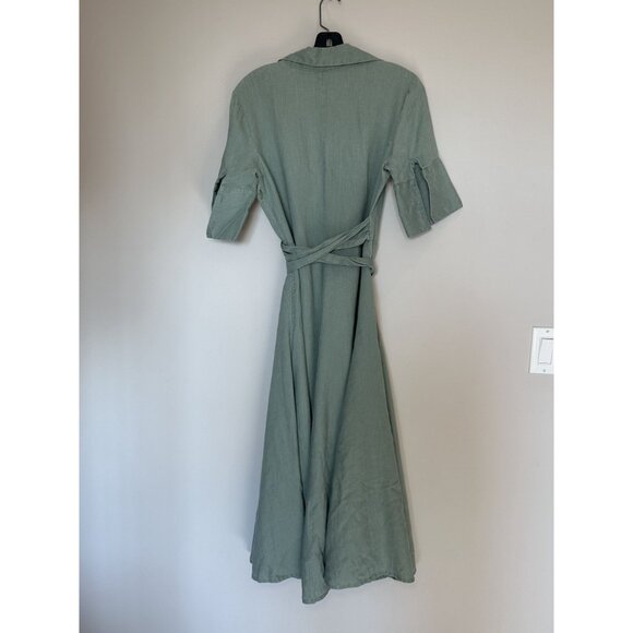 JG Hook Sage Green Dress Size 8 - Picture 3 of 7